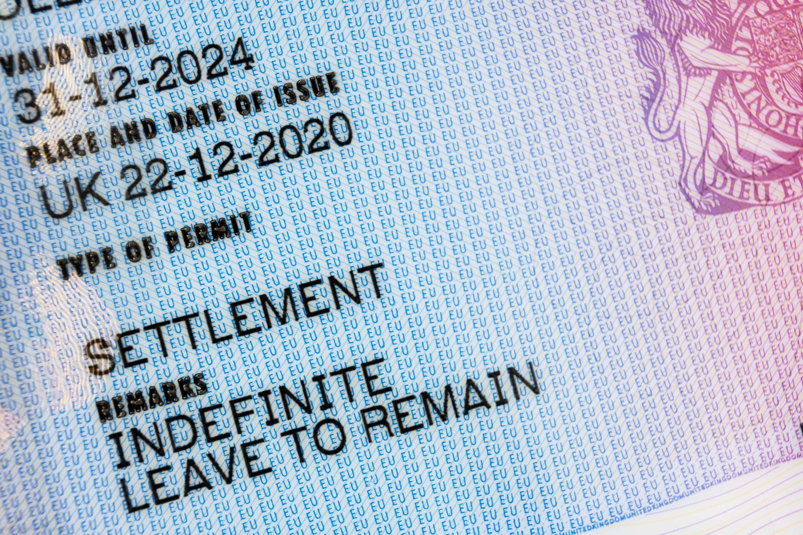 travel to europe with indefinite leave to remain in uk