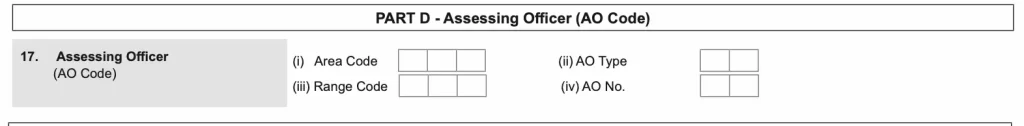 AO Code placement on new PAN 2.0 Form 95 for OCIs