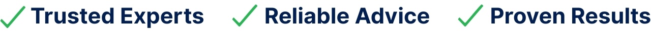Trusted Experts Reliable Advice Proven Results Trusted Experts Reliable Advice Proven Results
