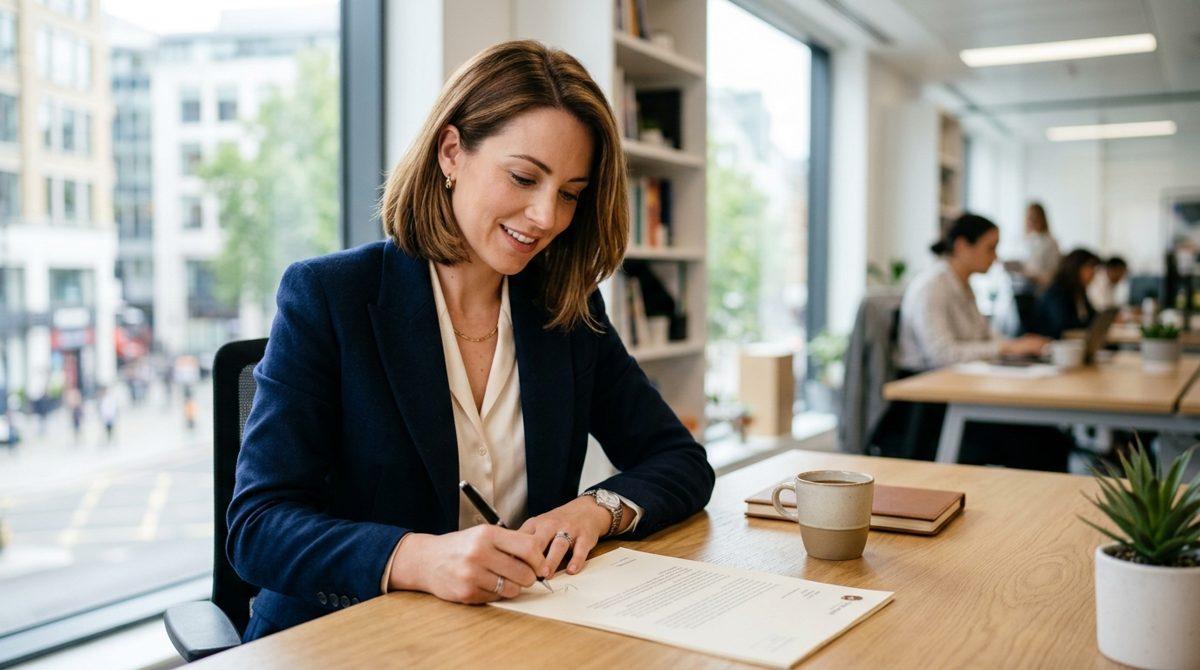 ilr-employer-letter-requirements-1 A UK manager signing an employer confirmation letter for an Indefinite Leave to Remain application